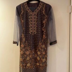 Pakistani 3- Piece  Embellished Dress